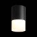 ST100.402.10 Светильник потолочный Черный LED 1*10W 3000K 780Lm Ra80 120° D78xH135 170-240VV Накладные светильники