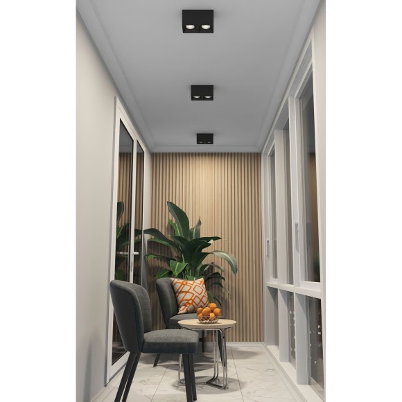 Точечный светильник DK3030 DK3085-BK+CH Точечный светильник DK3030 DK3085-BK+CH