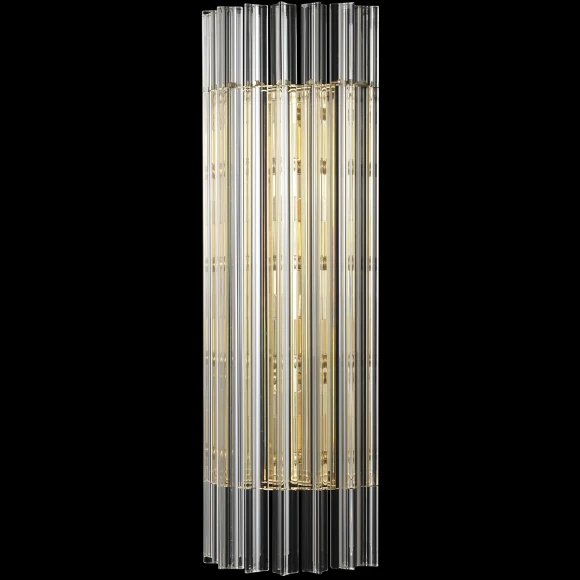 Crystal Lux COLOSSEO AP4 3910/404 Бра настенное хрустальное золото прозрачное 4xG9 макс. 40Вт, декоративный светильник на стену, без выключателя