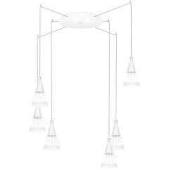 Длинный подвесной светильник Lightstar 757066 Cone под лампы 6xGU10 240W