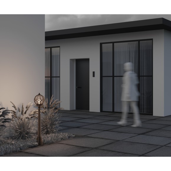 Уличный наземный светильник Maytoni O023FL-01G Via IP44 под лампу 1xE27 60W