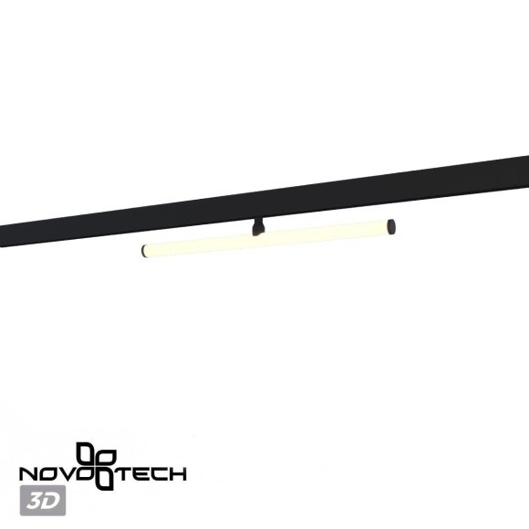 359448 Трековый светодиодный TUYA SMART светильник Novotech Flum CRI90+ 3000-6000К 960Лм 120° 12W Bluetooth Wi-Fi Алиса