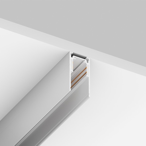 Магнитный накладной шинопровод 3м Space 48V Crystallux CLT 0.113 01 L3000 WH