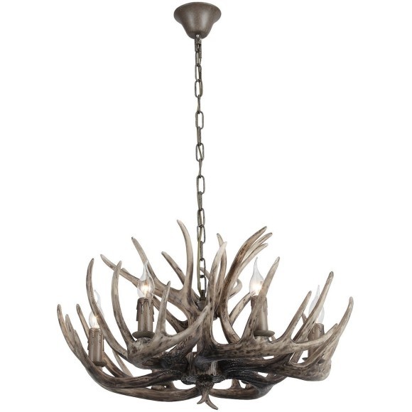 SL154.703.06 Люстра подвесная ST-Luce Серый E14 6*40W CORNA