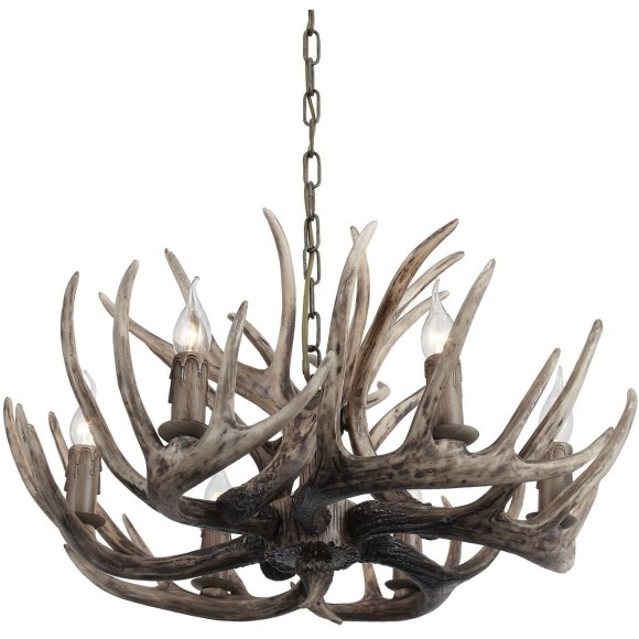 SL154.703.06 Люстра подвесная ST-Luce Серый E14 6*40W CORNA