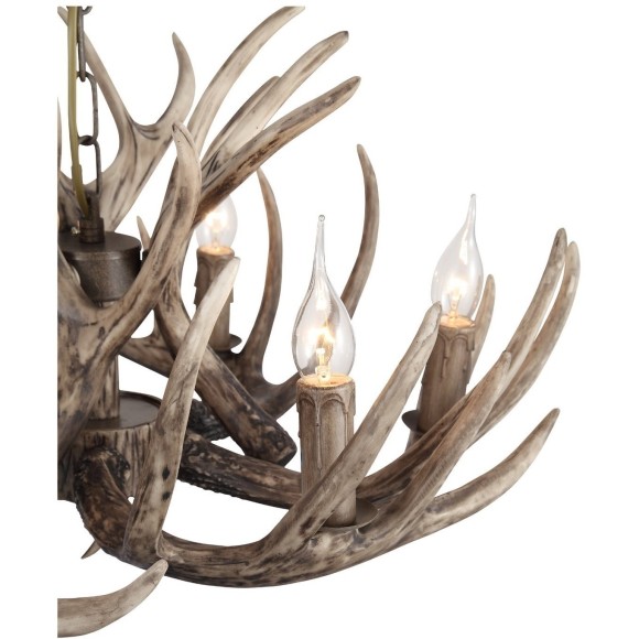 SL154.703.06 Люстра подвесная ST-Luce Серый E14 6*40W CORNA