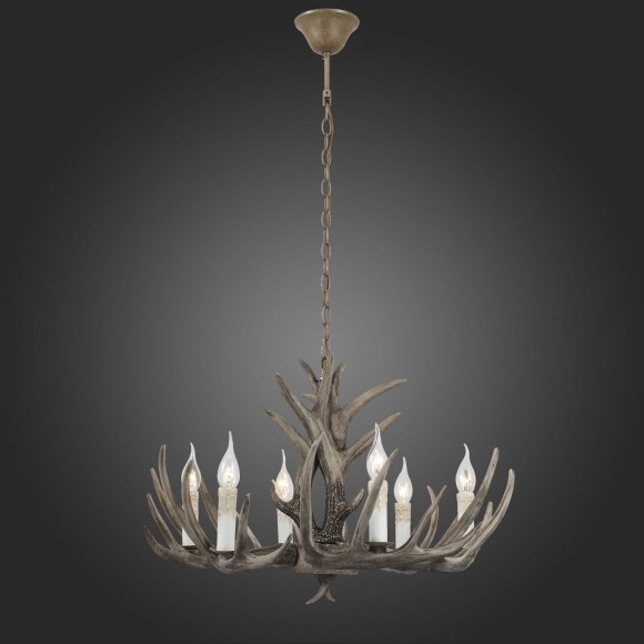 SL154.703.06 Люстра подвесная ST-Luce Серый E14 6*40W CORNA