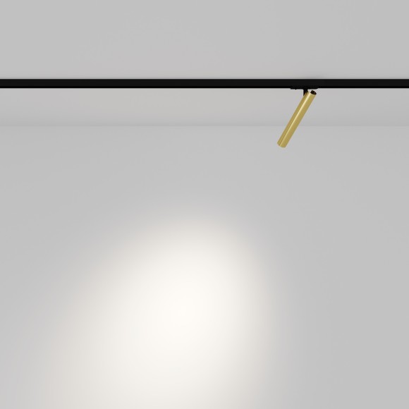 Однофазный двужильный светодиодный трековый светильник Maytoni Unity TR141-1-6W3K-M-BS Focus T 3000К 280Лм CRI90+ 36° 6Вт