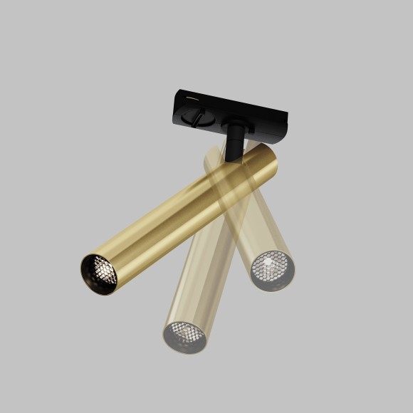 Однофазный двужильный светодиодный трековый светильник Maytoni Unity TR141-1-6W3K-M-BS Focus T 3000К 280Лм CRI90+ 36° 6Вт