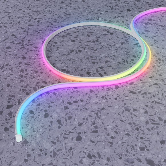 Гибкий неон 1313 24В 14,4Вт/м RGB IP67 5м 200841