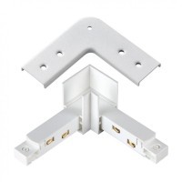 Соединитель питания L-образный, жесткий, для всех типов шин Novotech FLUM 135104