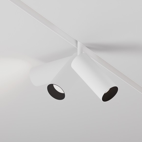 TR032-2-12W4K-S-W Трековый магнитный светодиодный светильник Maytoni Exility CRI90+ 4000К 1000Лм 24° 12Вт