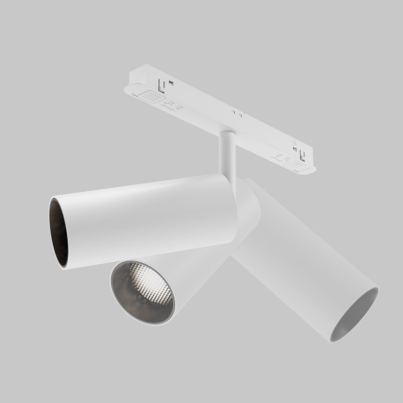 TR032-2-12W4K-S-W Трековый магнитный светодиодный светильник Maytoni Exility CRI90+ 4000К 1000Лм 24° 12Вт