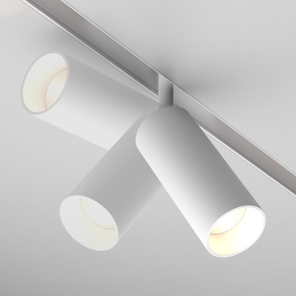 TR032-2-12W4K-S-W Трековый магнитный светодиодный светильник Maytoni Exility CRI90+ 4000К 1000Лм 24° 12Вт