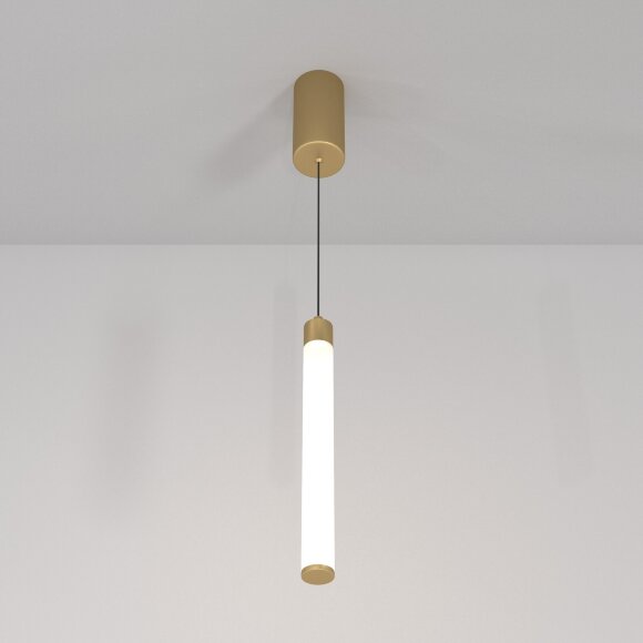 Подвесной светильник цилиндр Maytoni P022PL-L10MG3K Ray светодиодный LED 10W