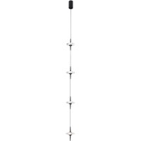 SL6231.403.04 Светильник подвесной ST-Luce Черный/Прозрачный LED 4*5W 4000K ZENITH