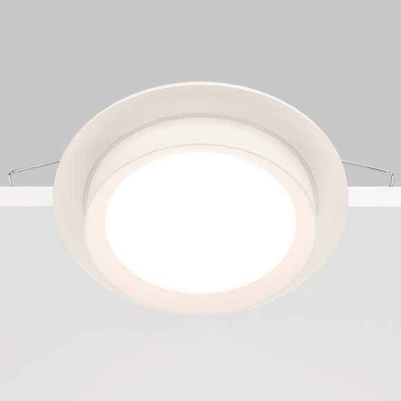 Встраиваемый светильник Maytoni DL086-GX53-RD-W Hoop под лампу 1xGX53 15W