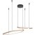 390507 Светодиодный подвес с регулировкой цветовой температуры ESTRELLA, 1X30W(LED) ,2200-6500K, 5200lm, алюминий, сталь, бронзовый, черный, белый