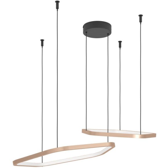 390507 Светодиодный подвес с регулировкой цветовой температуры ESTRELLA, 1X30W(LED) ,2200-6500K, 5200lm, алюминий, сталь, бронзовый, черный, белый 390507 Светодиодный подвес с регулировкой цветовой температуры ESTRELLA, 1X30W(LED) ,2200-6500K, 5200lm, алюминий, сталь, бронзовый, черный, белый