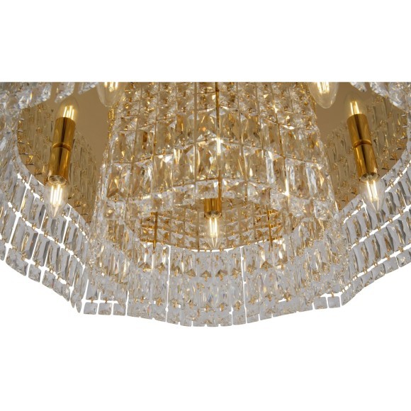 Люстра потолочная Maytoni DIA005CL-10G Dune под лампы 10xE14 60W