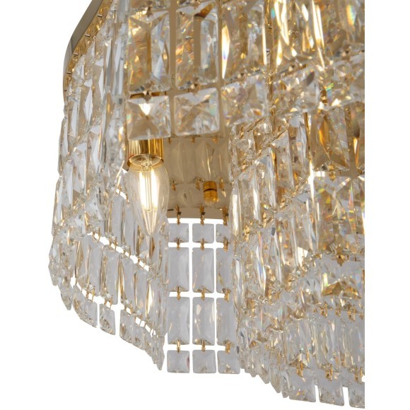 Люстра потолочная Maytoni DIA005CL-10G Dune под лампы 10xE14 60W