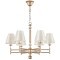 Люстра Crystal Lux FLAVIO SP6 GOLD