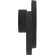 900949 Бра GIANELLA, 12W (LED), 3000K, 1100lm, L365, B240, H100, сталь, черный / пластик, белый