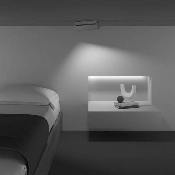 TR077-2-20W3K-W Трековый магнитный светодиодный светильник Maytoni Gravity CRI90+ 3000К 1018Лм 30° 20Вт