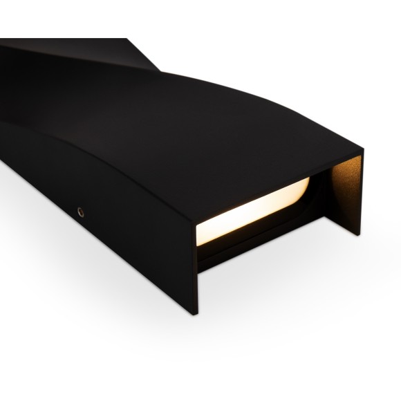 Уличный настенный светильник Maytoni O040WL-L11B3K TWIST IP65 светодиодный LED 11W