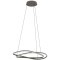 390515 Светодиодный подвес с регулировкой цветовой температуры GUNTIN, 1X60W(LED) ,2200-6500K, 5920lm, сталь, темно-серый, белый