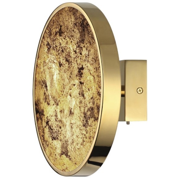 5079/15WL L-VISION ODL24 зол./серо-бежевый/металл/натур.камень/акрил Настенн.светильн. с переключ.цветов.темпер. LED 15W 3000К/4000K/6000K BERGI 5079/15WL L-VISION ODL24 зол./серо-бежевый/металл/натур.камень/акрил Настенн.светильн. с переключ.цветов.темпер. LED 15W 3000К/4000K/6000K BERGI