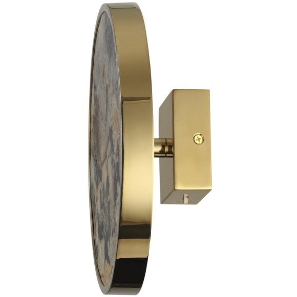 5079/15WL L-VISION ODL24 зол./серо-бежевый/металл/натур.камень/акрил Настенн.светильн. с переключ.цветов.темпер. LED 15W 3000К/4000K/6000K BERGI 5079/15WL L-VISION ODL24 зол./серо-бежевый/металл/натур.камень/акрил Настенн.светильн. с переключ.цветов.темпер. LED 15W 3000К/4000K/6000K BERGI