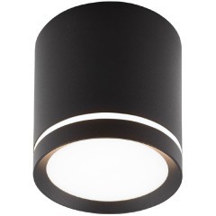 DK4013-BK Светильник накладной IP 20, 5 Вт, LED 4000, черный, алюминий/акрил DK4013-BK Светильник накладной IP 20, 5 Вт, LED 4000, черный, алюминий/акрил