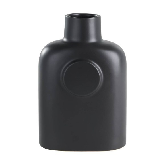 421408 LYAGLAN Ваза декоративная керамика черный H300