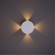 Бра Arte Lamp A1525AP-1WH TAMBURELLO IP54 светодиодная LED 4W