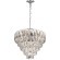 Хрустальная подвесная люстра Lumina Deco Reeli LDP 6004-400 CHR