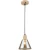 Arte Lamp Lancaster A5891SP-1BK Подвесной современный светильник с янтарным плафоном из стекла диаметром 15 см, основание из натурального светлого дерева, высота провода 100 см, лампа E27 1шт до 60Вт IP20 220В
