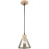 Arte Lamp Lancaster A5891SP-1BK Подвесной современный светильник с янтарным плафоном из стекла диаметром 15 см, основание из натурального светлого дерева, высота провода 100 см, лампа E27 1шт до 60Вт IP20 220В