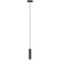 900926 Подвес ALMUDAINA, 1X5W(LED), 480lm, H1100, Ø40, сталь, черный