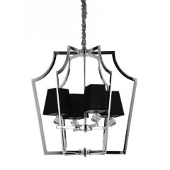 Подвесная люстра Montero LDP 1249-4 CHR+BK Подвесная люстра Montero LDP 1249-4 CHR+BK