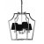 Подвесная люстра Montero LDP 1249-4 CHR+BK