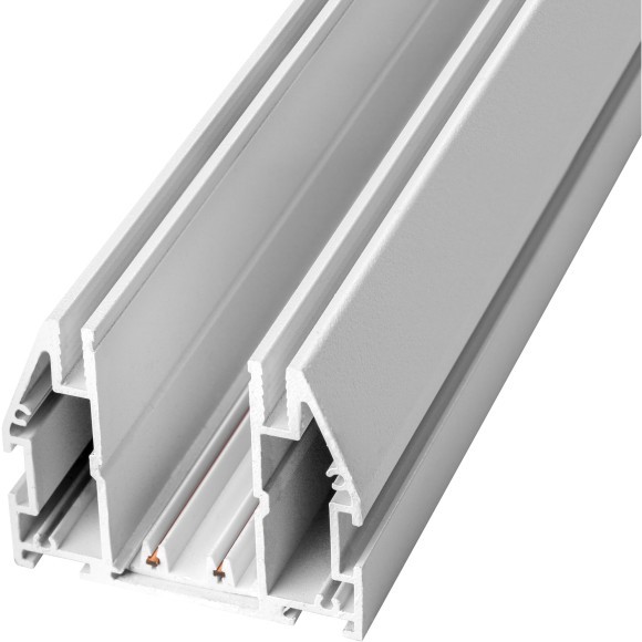 Шинопровод белый 2м для демпферных натяжных потолков TETA PRO 220V Lightstar 505196
