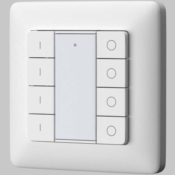 8-ми кнопочная Maytoni DALI DT6 панель для 4-х групп 721050