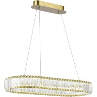 SL1622.323.01 Светильник подвесной ST-Luce Латунь/Прозрачный LED 1*60W 4000K TIVOLI