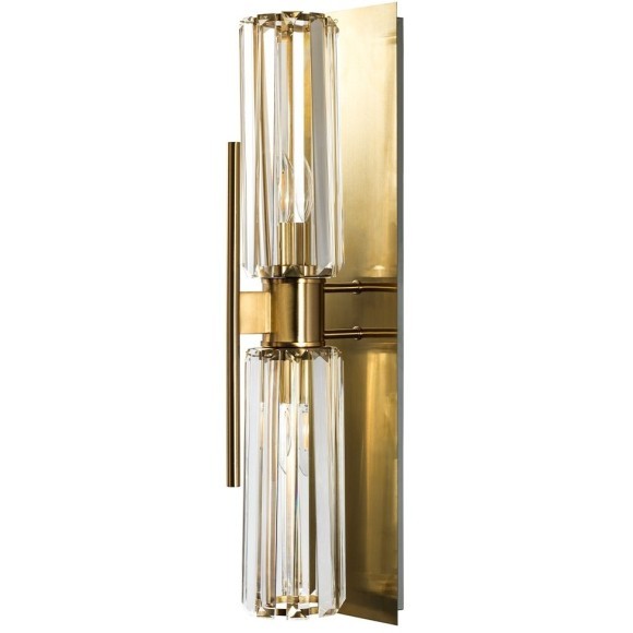 Бра Crystal Lux MAGDOLINA AP2 BRONZE/TRANSPARENTE