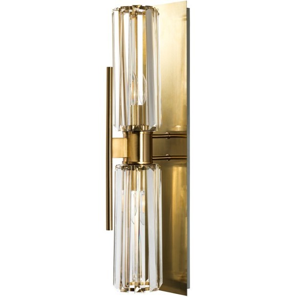 Бра Crystal Lux MAGDOLINA AP2 BRONZE/TRANSPARENTE