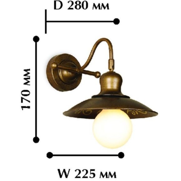 Бра Magrib 1214-1W