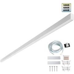 Светильник линейный Novotech светодиод. с переключ. цв. температуры IP20 LED 60W 220-240V 3000К\4000К\6000К FATTO 359606 Светильник линейный Novotech светодиод. с переключ. цв. температуры IP20 LED 60W 220-240V 3000К\4000К\6000К FATTO 359606