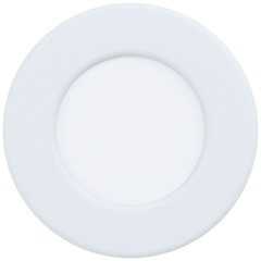 99202 Светодиодный встраиваемый светильник FUEVA 5, 2,7W (LED), ?86, ET26, IP44, 300lm, 3000K, сталь, бел 99202 Светодиодный встраиваемый светильник FUEVA 5, 2,7W (LED), ?86, ET26, IP44, 300lm, 3000K, сталь, бел