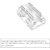 Arte Lamp A40-08-1CCT Универсальный прозрачный коннектор 9в1 (5шт) для любой одноцветной светодиодной ленты шириной 8мм, ввод питания или I/Г/Т/X соединение